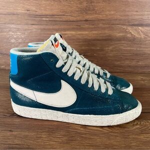 Nike Blazer Blue High Tip Sneakers Women’s Size 6.5 Shoes
